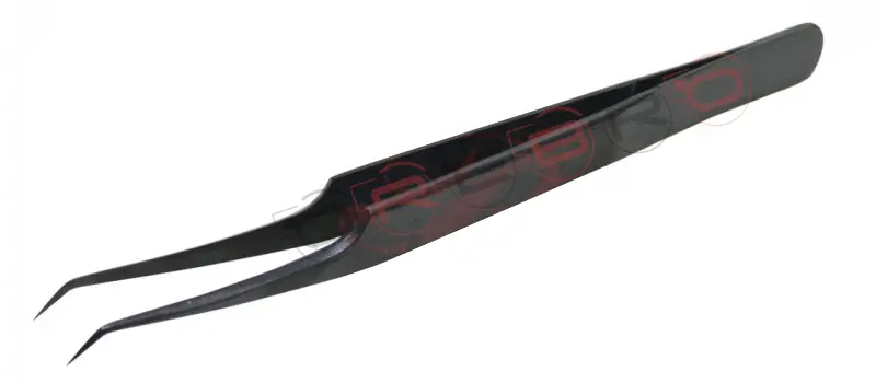 Pro Straight 6mm 45­° Volume Tweezer, model ET-02-02-05