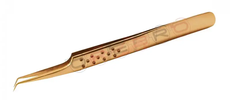 Pro Straight 6mm 45­° Volume Tweezer, model ET-02-02-12