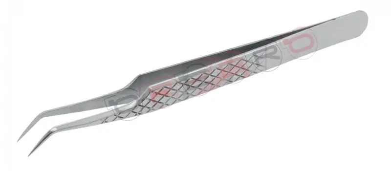 Pro Straight 10mm 45­° Volume Tweezer, model ET-02-03-02