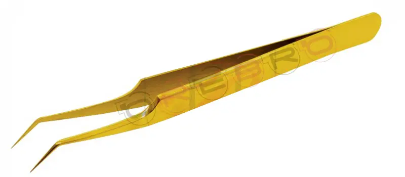 Pro Straight 10mm 45­° Volume Tweezer, model ET-02-03-03