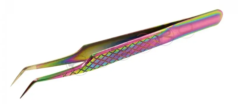 Pro Straight 10mm 45­° Volume Tweezer, model ET-02-03-05