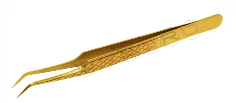 Pro Straight 10mm 45­° Volume Tweezer, model ET-02-03-07
