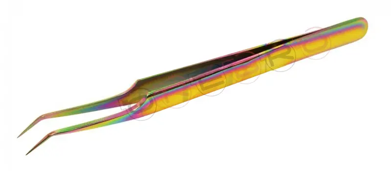 Pro Straight 10mm 45­° Volume Tweezer, model ET-02-03-08