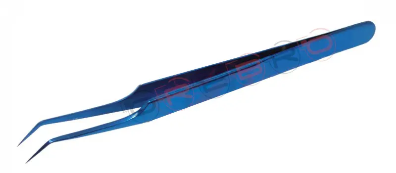 Pro Straight 10mm 45­° Volume Tweezer, model ET-02-03-09