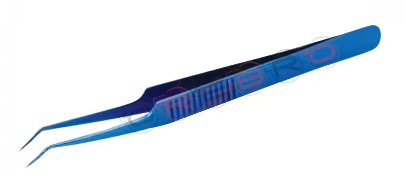Pro Straight 10mm 45­° Volume Tweezer, model ET-02-03-12