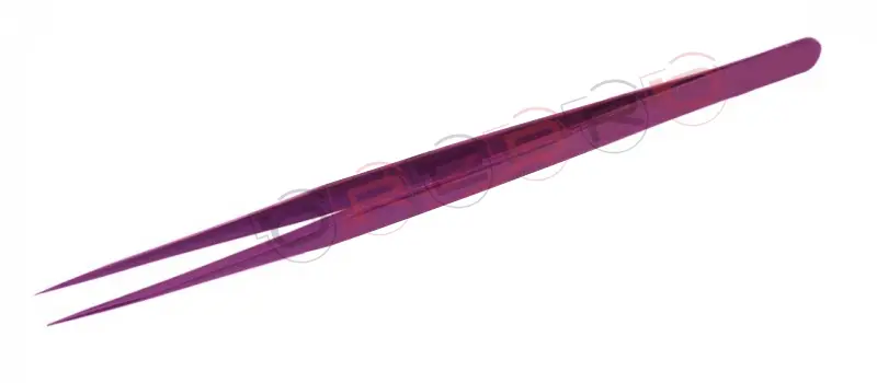 Slim Straight Isolation Tweezer, model ET-02-04-03
