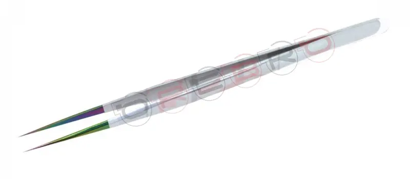 Slim Straight Isolation Tweezer, model ET-02-04-09