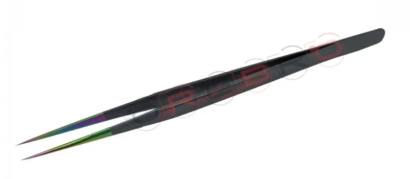 Slim Straight Isolation Tweezer, model ET-02-04-10