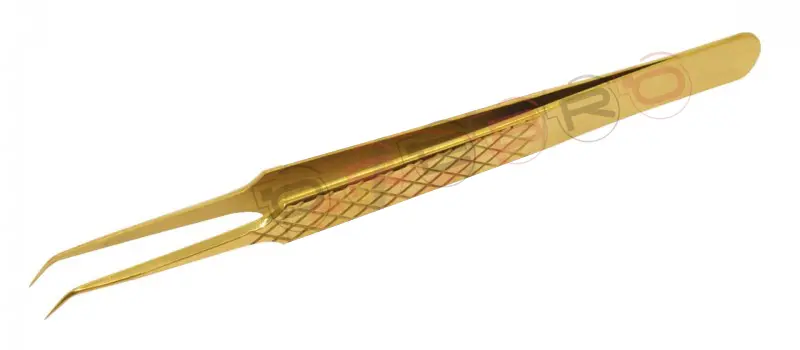 Needle Nose 6mm 45° Volume Tweezer, model ET-03-02-02