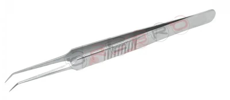 Needle Nose 6mm 45° Volume Tweezer, model ET-03-02-06