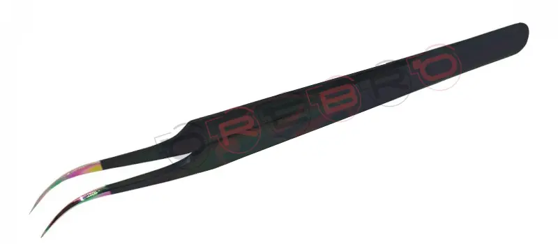 Curved Classic Volume Tweezer, model ET-04-02-08