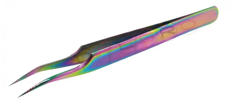 Pro Straight 12mm 45° Volume Tweezer, model ET-04-03-02