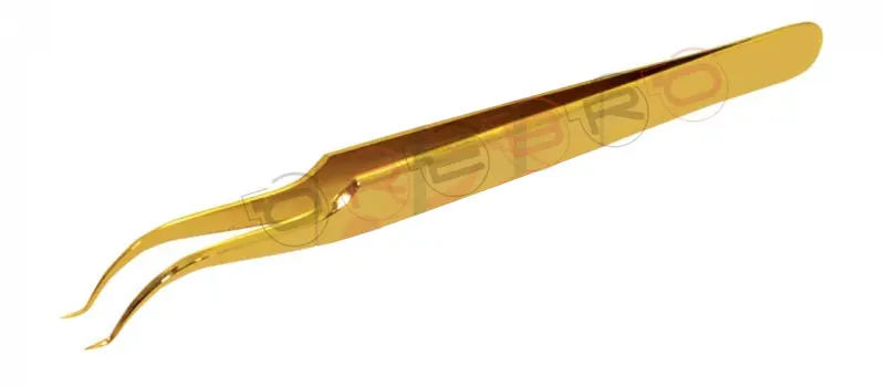 Curved V-Shape 90­° Volume Tweezer, model ET-04-04-02