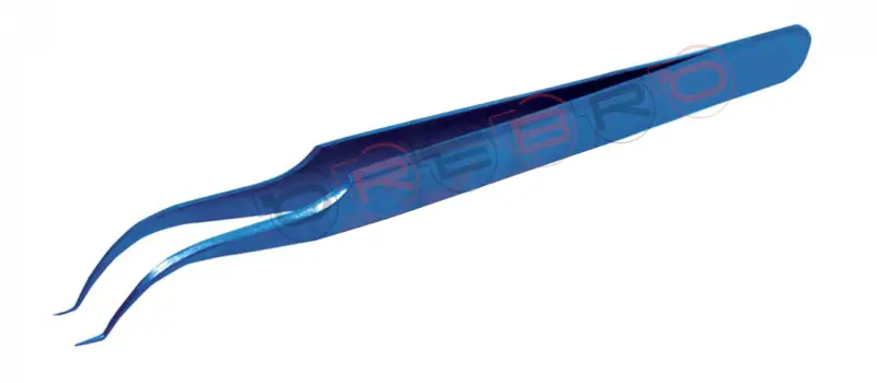 Curved V-Shape 90­° Volume Tweezer, model ET-04-04-03