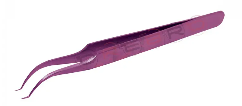 Curved V-Shape 90­° Volume Tweezer, model ET-04-04-05