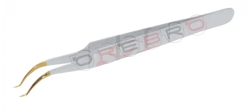 Curved V-Shape 90­° Volume Tweezer, model ET-04-04-06