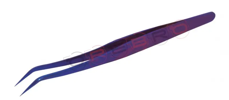 Precision Bent Volume Tweezer, model ET-05-03-05