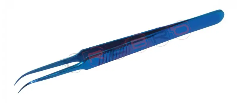 Needle Nose Curved Volume Tweezer, model ET-05-04-06