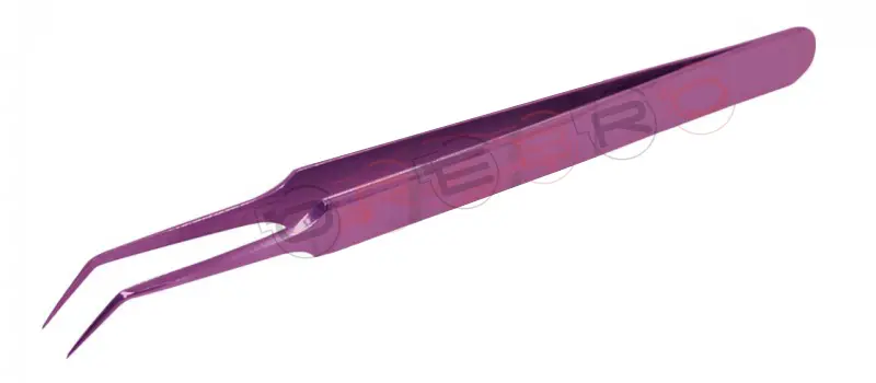 Needle Nose 10mm 45° Volume Tweezer, model ET-05-05-03