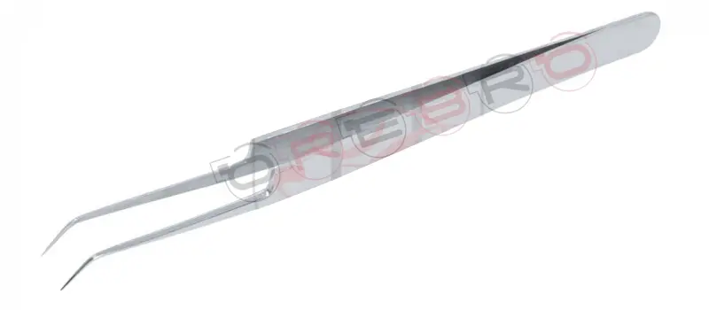 Pro Straight Curved Volume Tweezer, model ET-06-01-02