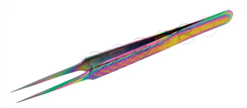 Needle Nose Straight Isolation Tweezer, model ET-06-02-05