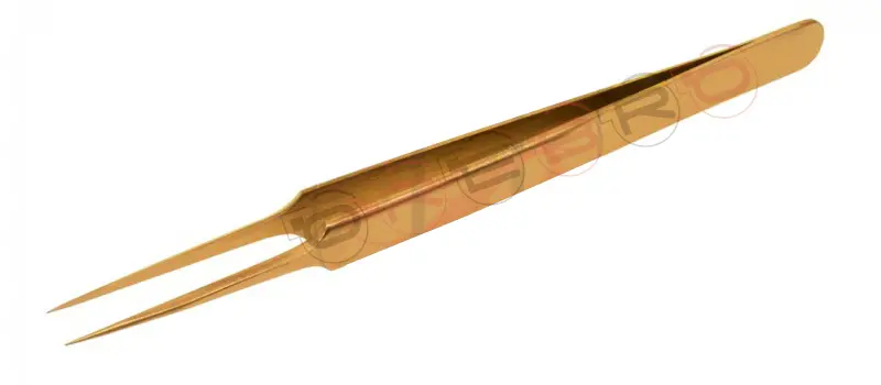 Needle Nose Straight Isolation Tweezer, model ET-06-02-06