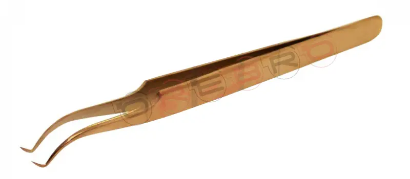Curved V-Shape 45­° Volume Tweezer, model ET-06-05-03
