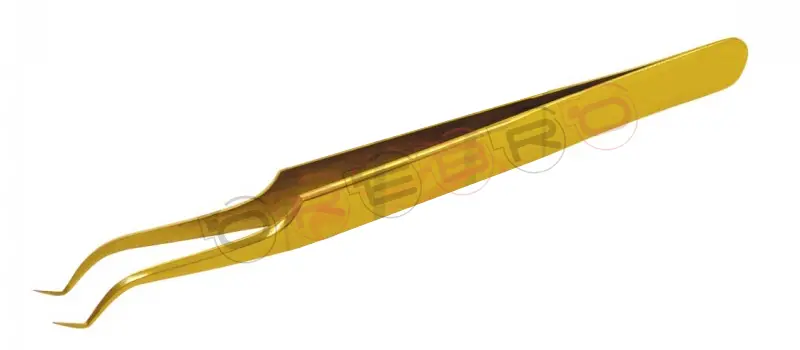 Curved V-Shape 45­° Volume Tweezer, model ET-06-05-04