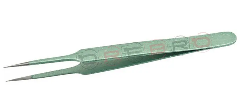 Needle Nose Straight Isolation Tweezer, model ET-06-06-02