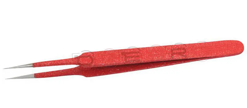 Needle Nose Straight Isolation Tweezer, model ET-06-06-06