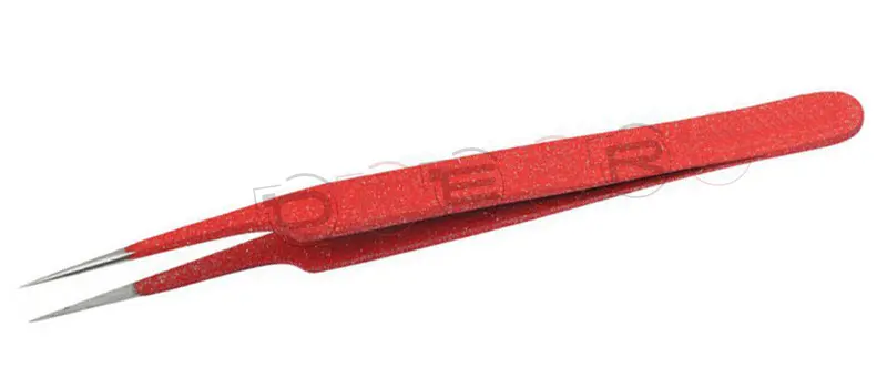 Pro Straight Angle Isolation Tweezer, model ET-06-06-18