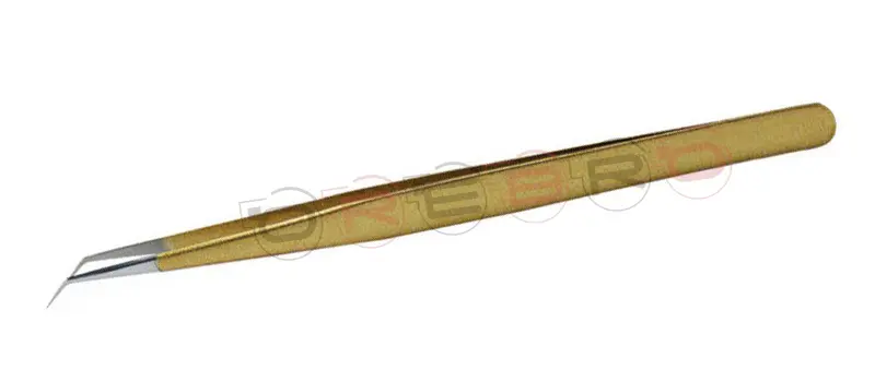 Slim Straight 6mm 45° Volume Tweezer, model ET-06-06-26