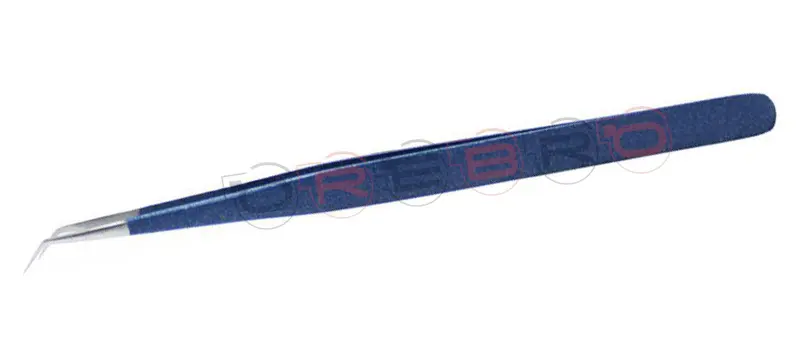 Slim Straight 6mm 45° Volume Tweezer, model ET-06-06-27