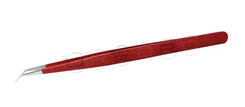 Slim Straight 6mm 45° Volume Tweezer, model ET-06-06-29