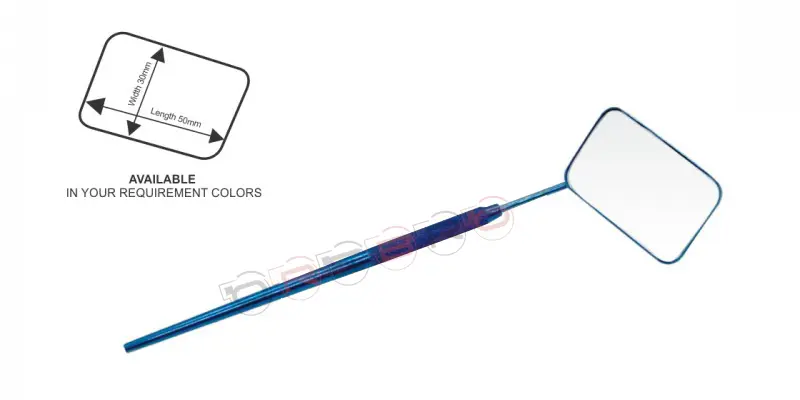 RECTANGULAR MIRRORS- Radius: 50mm *30mm, model ET-07-01-28
