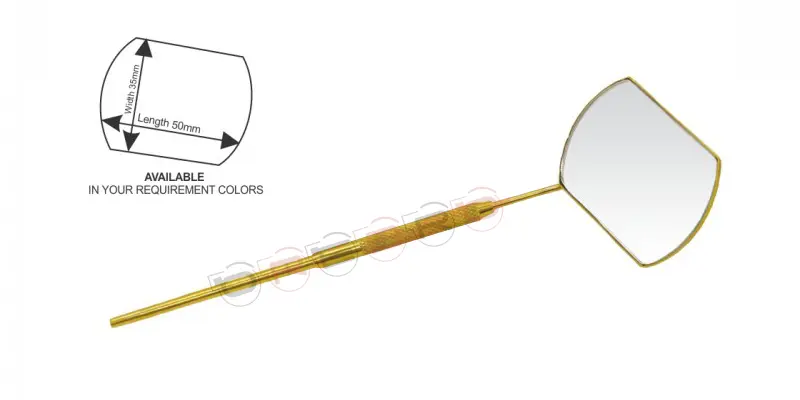ROUND & RECTANGULAR MIRRORS- Radius: 50mm *35mm, model ET-07-01-35