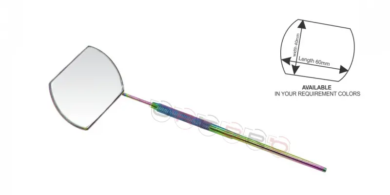ROUND & RECTANGULAR MIRRORS- Radius: 60mm *40mm, model ET-07-01-47