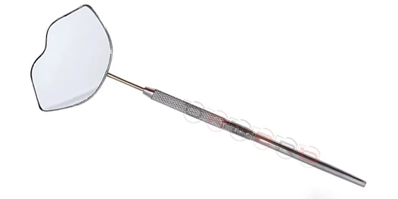 Lips Shaped Eyelash Mirror With Handle, model ET-07-01-57