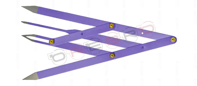 Eyebrow Divider- With Rexine Pouch, model ET-09-01-05