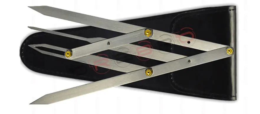 Eyebrow Divider- With Rexine Pouch, model ET-09-01-09