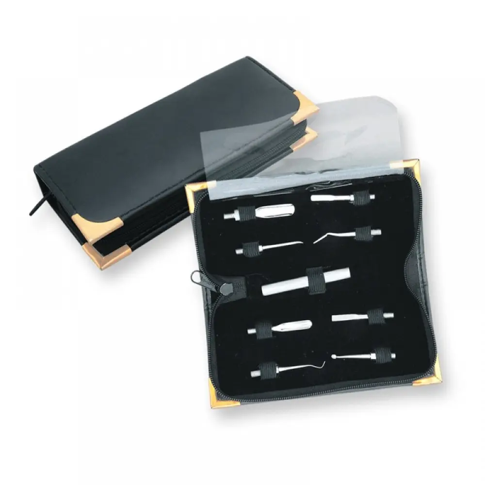 Manicure Pedicure Leather Kit, model OI-19-7219