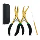 Hair Extension Tools Kit- Gold OI-20-7368, view 3