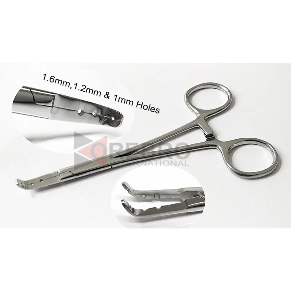 Dermal Anchor Forceps, 1mm, 1.2mm & 1.6mm Holes, model ORB-BPT-1943