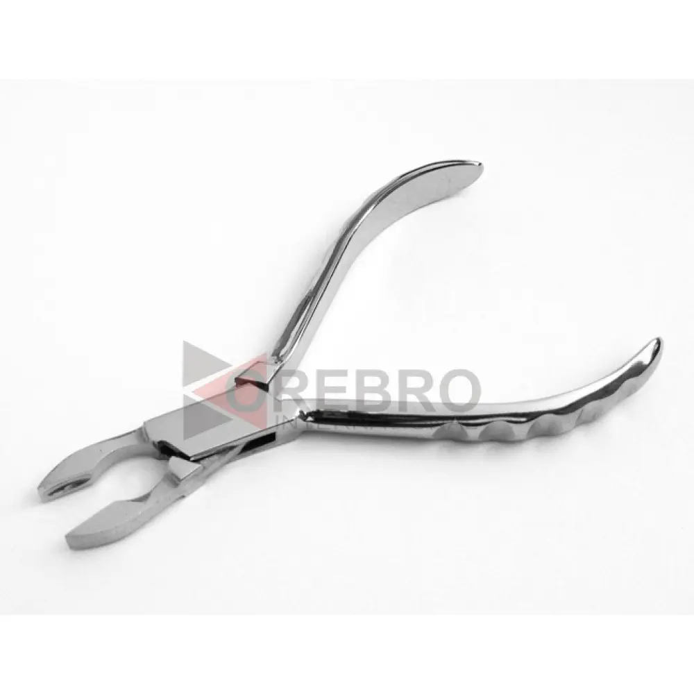 Small Ring Closing Pliers-Grooved Handles, model ORB-BPT-2013