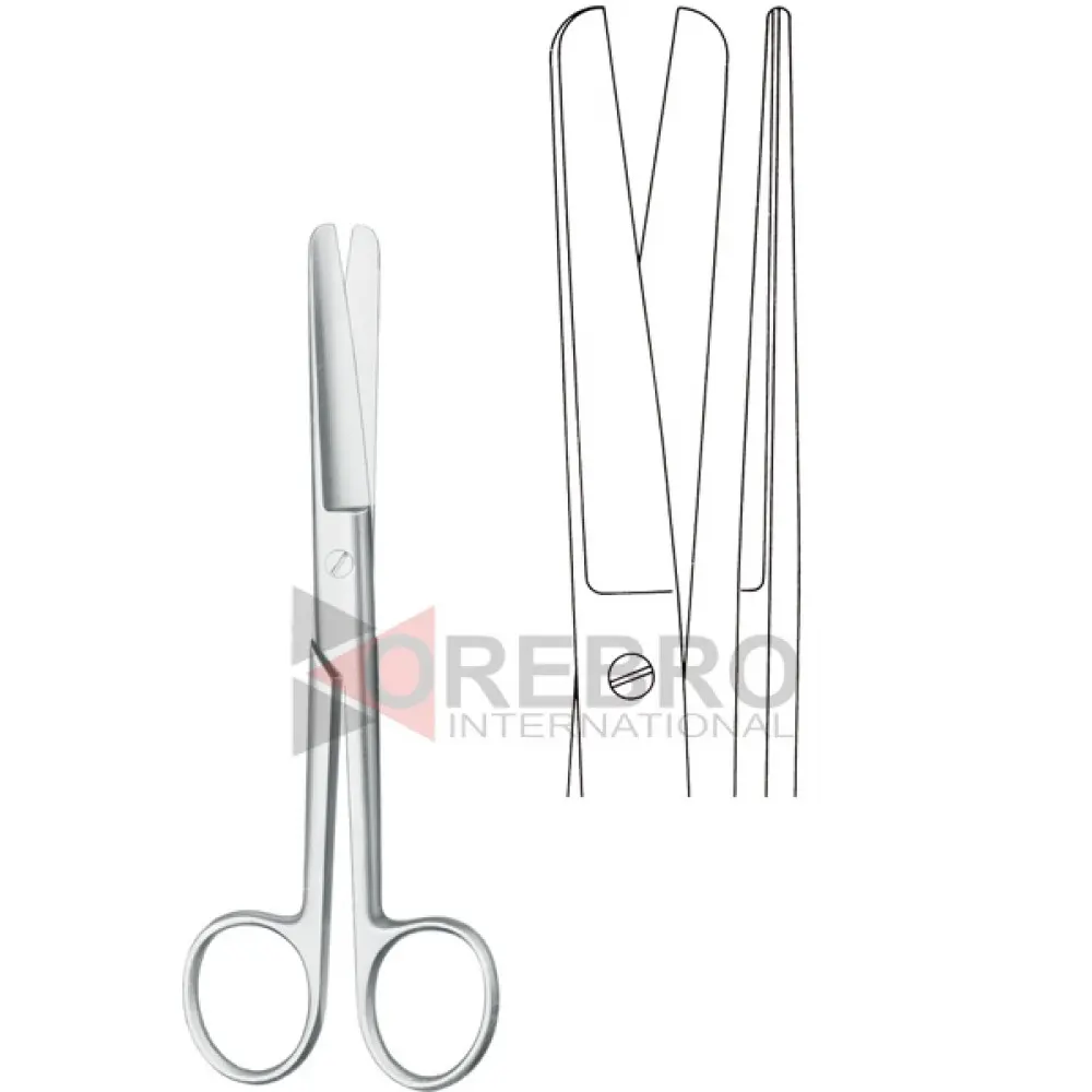 Dressing Scissors Blunt / Blunt, Straight, model ORB-BPT-2103