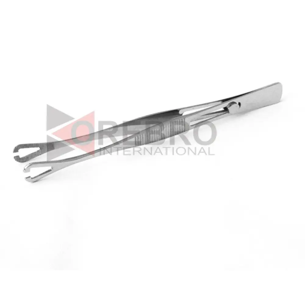 Mini Pennington Tweezers Slotted with Easy Lock, model ORB-BPT-2209