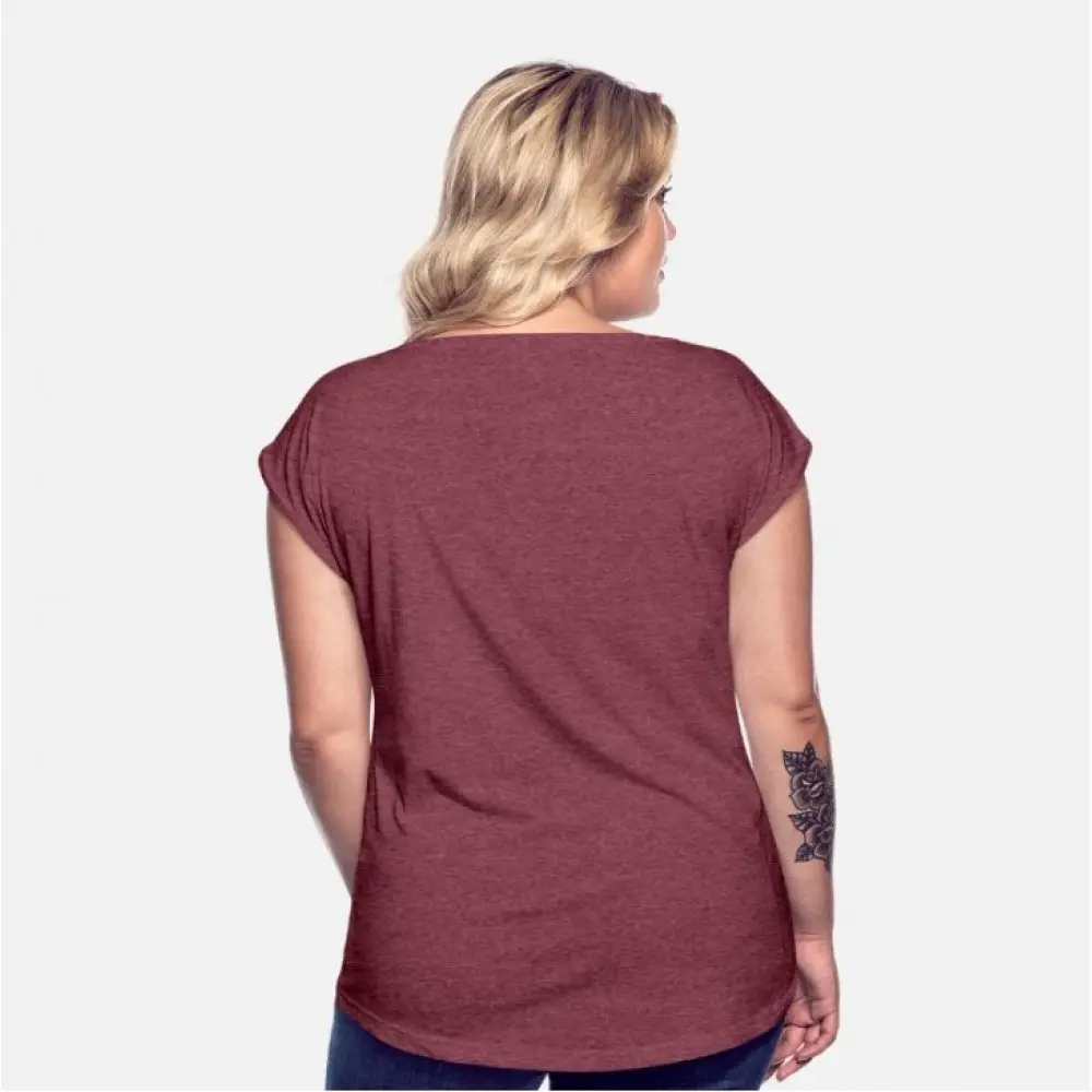 Women's Rolled Sleeve T-Shirt ORB-BPT-3706, view 4