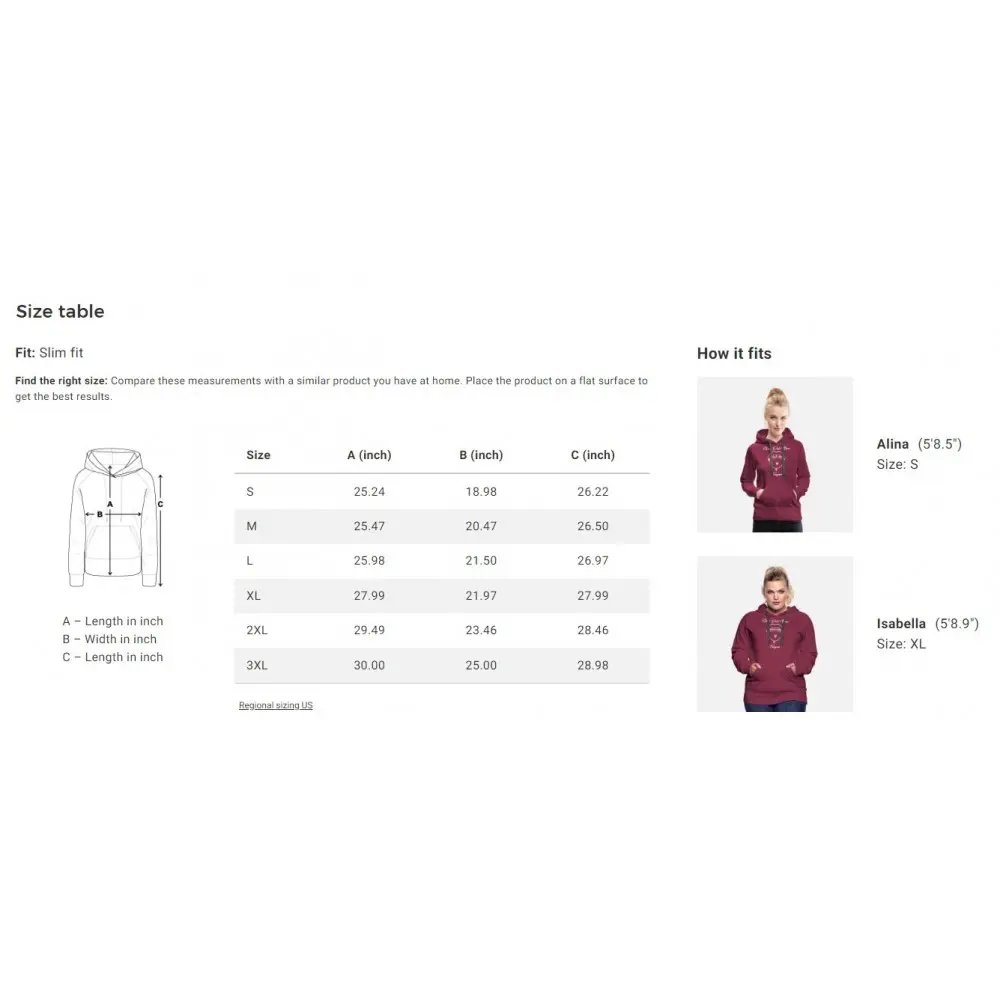 Women's Premium Hoodie ORB-BPT-3902, view 6