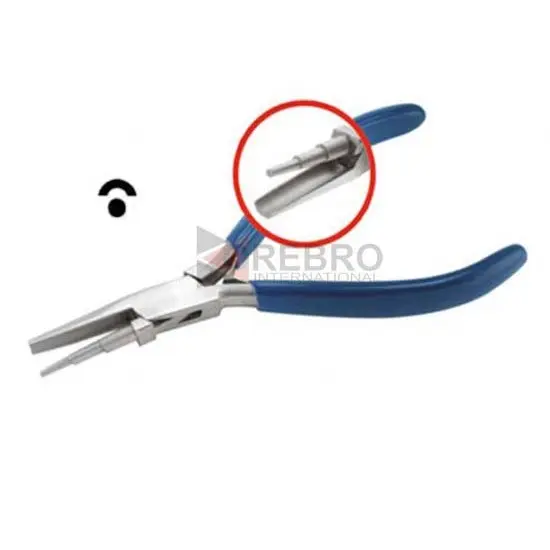 Wire Looping Pliers-Concave Lower Jaw, model ORB-JT-1048