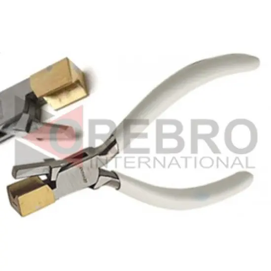 Bow Closing Pliers with Brass Jaw, model ORB-JT-1056